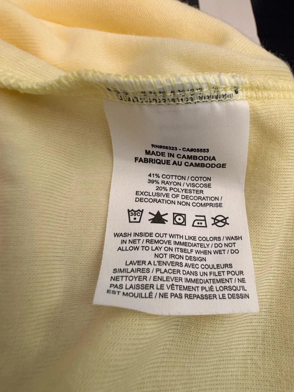 Nike Yellow Cropped Sweatshirt with Gold Swoosh